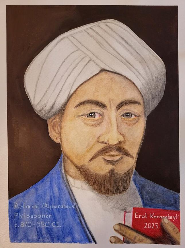 ilustrasi Al-Farabi (commons.wikimedia.org/Erol Karacabeyli)