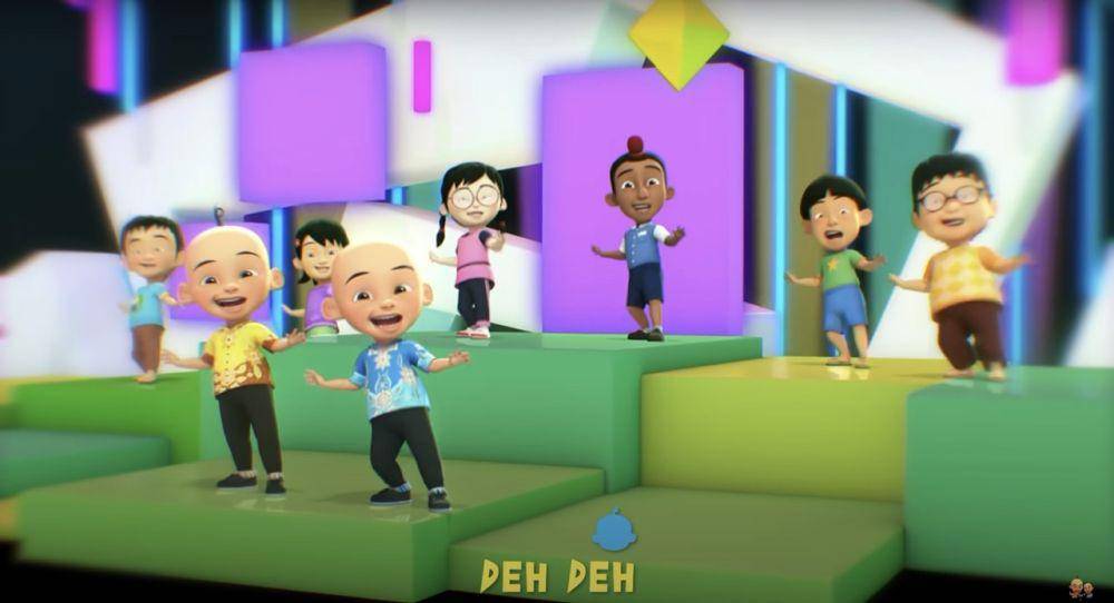cuplikan MV Goyang Upin Ipin (youtube.com/@lescopaque)