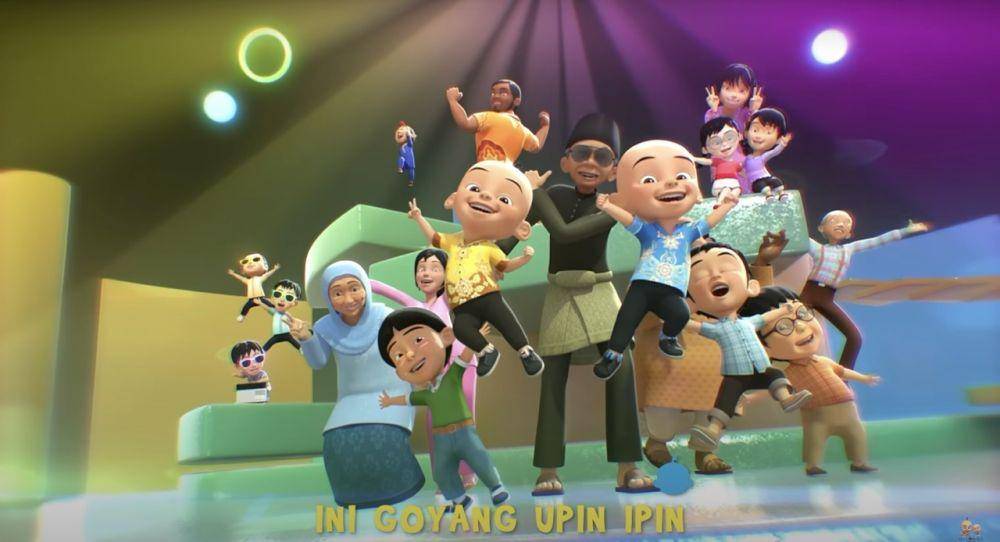 cuplikan MV Goyang Upin Ipin (youtube.com/@lescopaque)