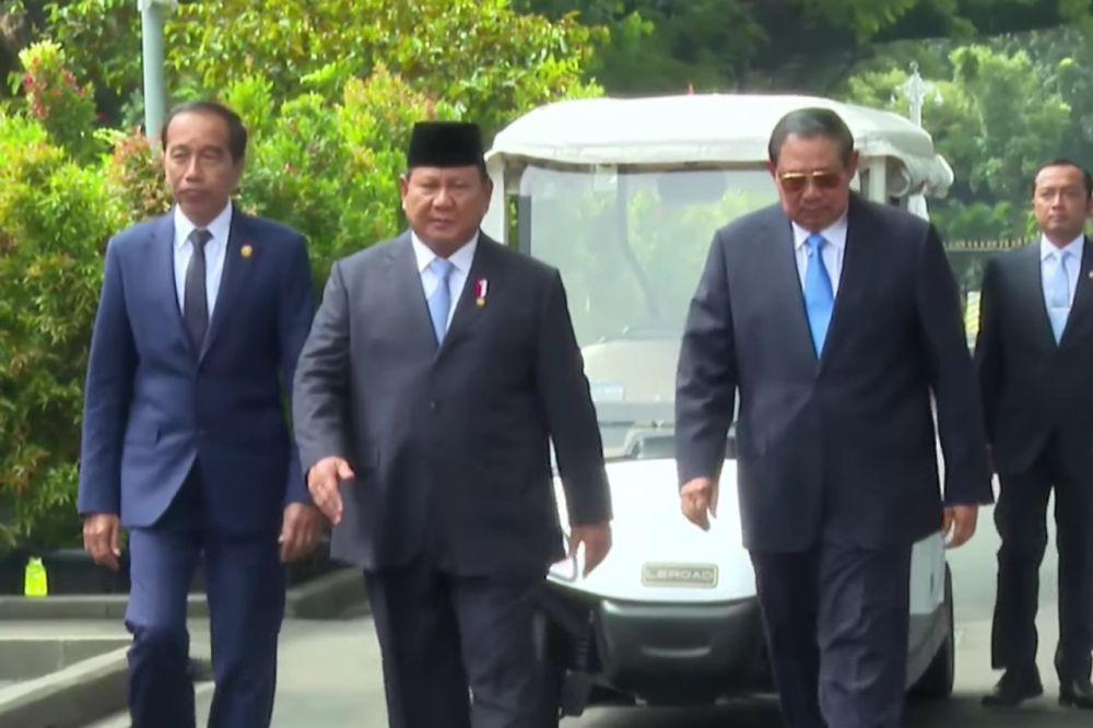 Jokowi dan SBY Hadiri Peluncuran Danantara, Disambut Prabowo