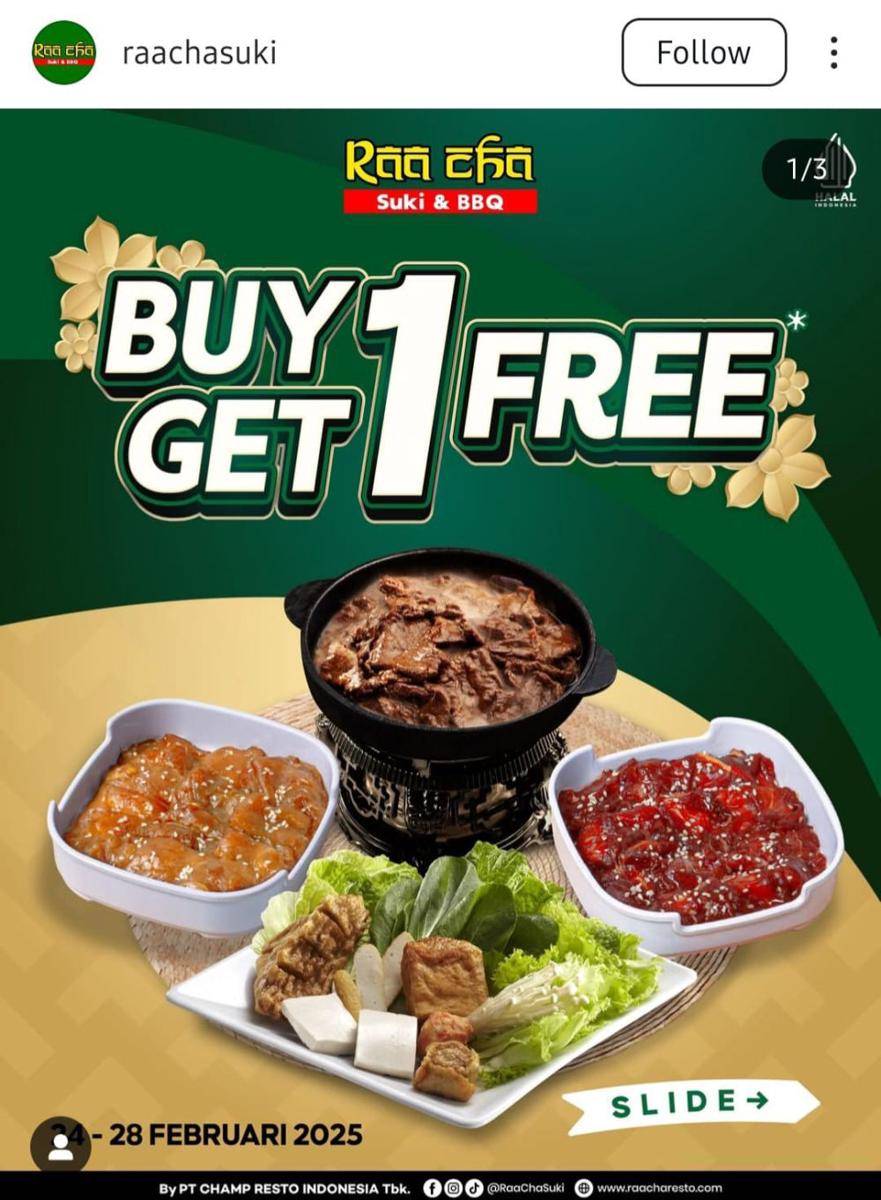 Promo Pay Day Raa Cha Suki Februari 2025 (instagram.com/raachasuki)