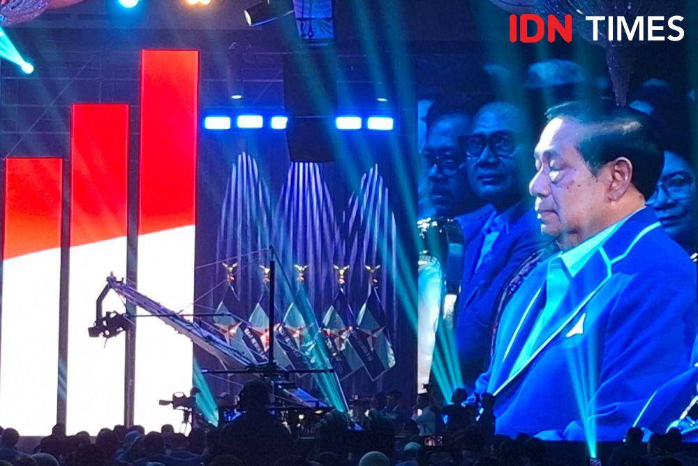Ketua Majelis Tinggi Partai Demokrat Susilo Bambang Yudhoyono (SBY). (IDN Times/Amir Faisol)