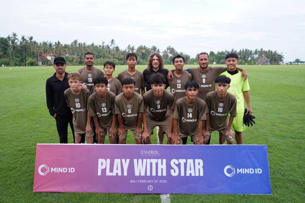 Starbol Indonesia hadirkan Carles Puyol di Bali. (Dok. Starbol Indonesia)