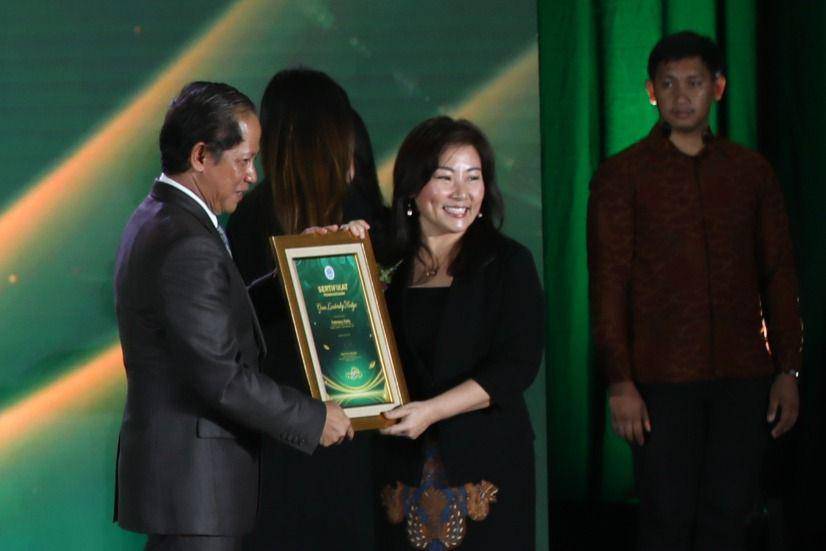 Perusahaan nikel berkelanjutan PT Vale Indonesia Tbk (PT Vale), anggota grup Mining Industry Indonesia (MIND ID), telah mencapai tonggak bersejarah dengan meraih *PROPER Emas* dan *Green Leadership Award* dari Kementerian Lingkungan Hidup (KLH). (Dok. Vale Indonesia)