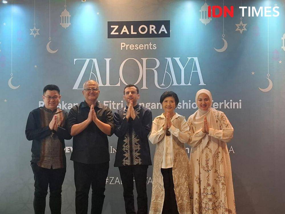 Press Conference Zaloraya 2025 di Kota Kasablanka, Jakarta, pada Sabtu (22/2/2023). (IDN Times/Adyaning Raras)