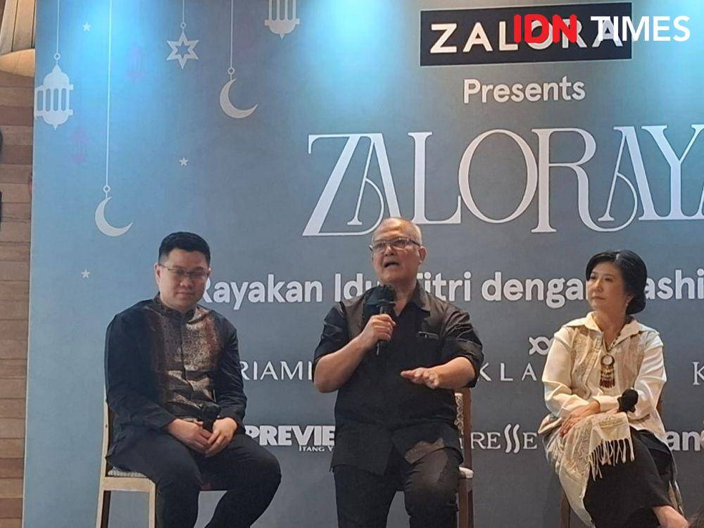 Press Conference Zaloraya 2025 di Kota Kasablanka, Jakarta, pada Sabtu (22/2/2023). (IDN Times/Adyaning Raras)