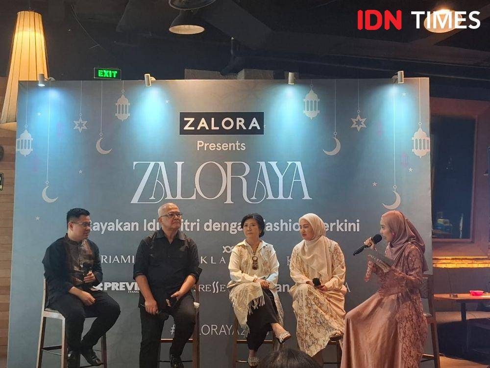 Press Conference Zaloraya 2025 di Kota Kasablanka, Jakarta, pada Sabtu (22/2/2023). (IDN Times/Adyaning Raras)