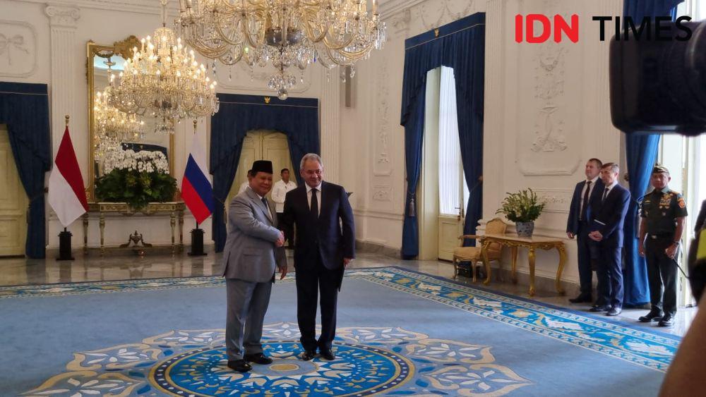 Terima Sekretaris Keamanan Rusia di Istana, Prabowo Tanya Kabar Putin