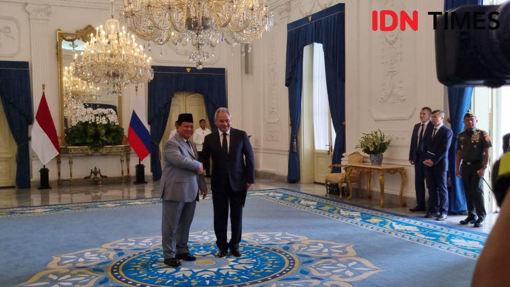 Potret Ornamen Istana Membiru di Era Presiden Prabowo
