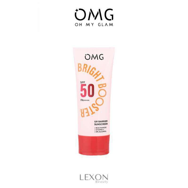 Oh My Glam Bright Booster UV Barrier Sunscreen SPF 50 PA++++ (blibli.com/Lexon Beauty Official Store)