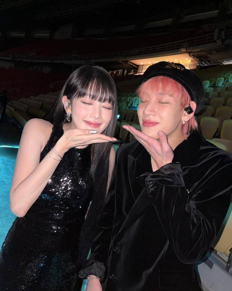 potret akrab BamBam GOT7 dan Minnie (G)I-DLE (instagram.com/bambam1a)