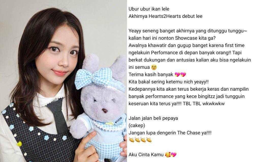 Carmen Hearts2Hearts (dok. Weverse/Carmen)