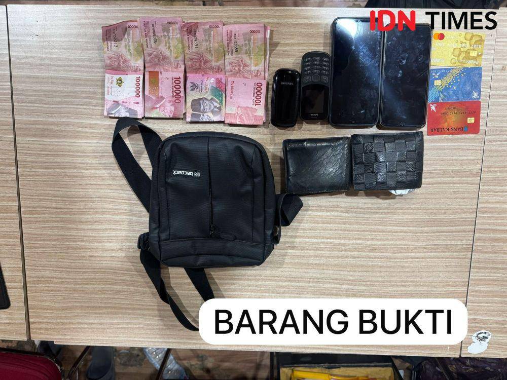 Barang bukti berupa uang tunai. (IDN Times/istimewa).