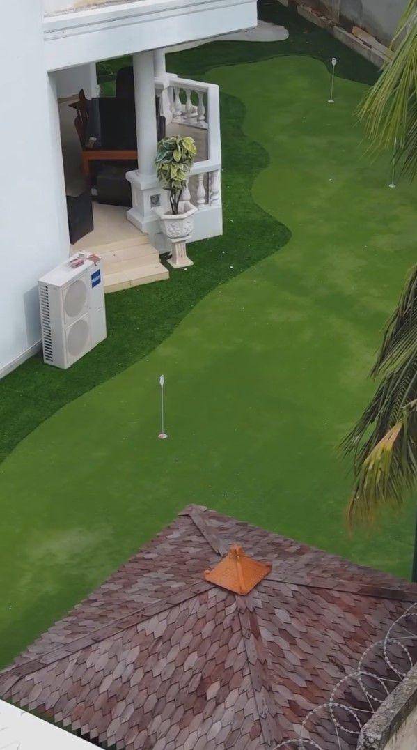Gen Halilintar bikin lapangan golf (instagram.com/genhalilintar)