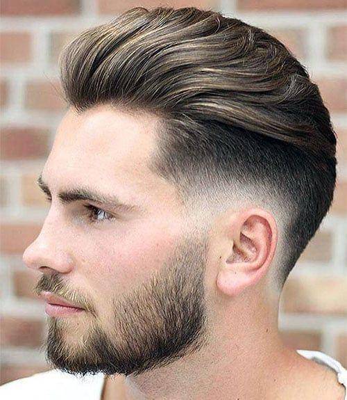 Brushed back undercut (pinterest.com)