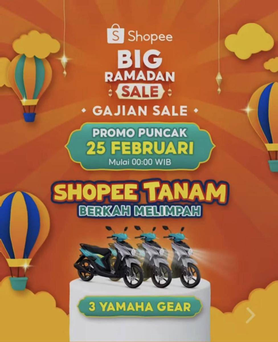 Shopee Tanam Berkah. (Dok: Instagram/shopee_id)