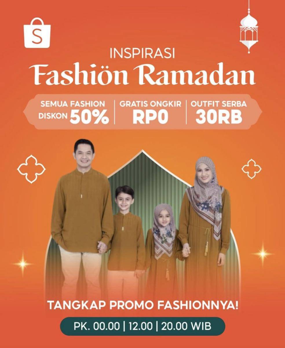 fashion Ramadan 2025. (Dok:Instagram/shopee_id)