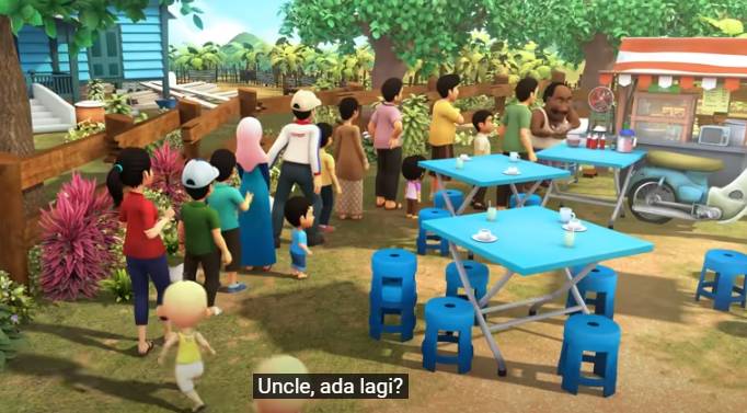 cuplikan Upin Ipin episode Ais Kepal (youtube.com/Les' Copaque Production)