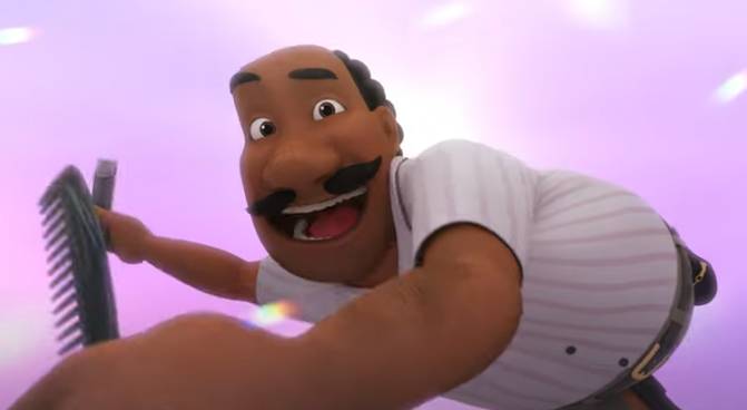 cuplikan Upin Ipin episode Gunting Rambut (youtube.com/Les' Copaque Production)