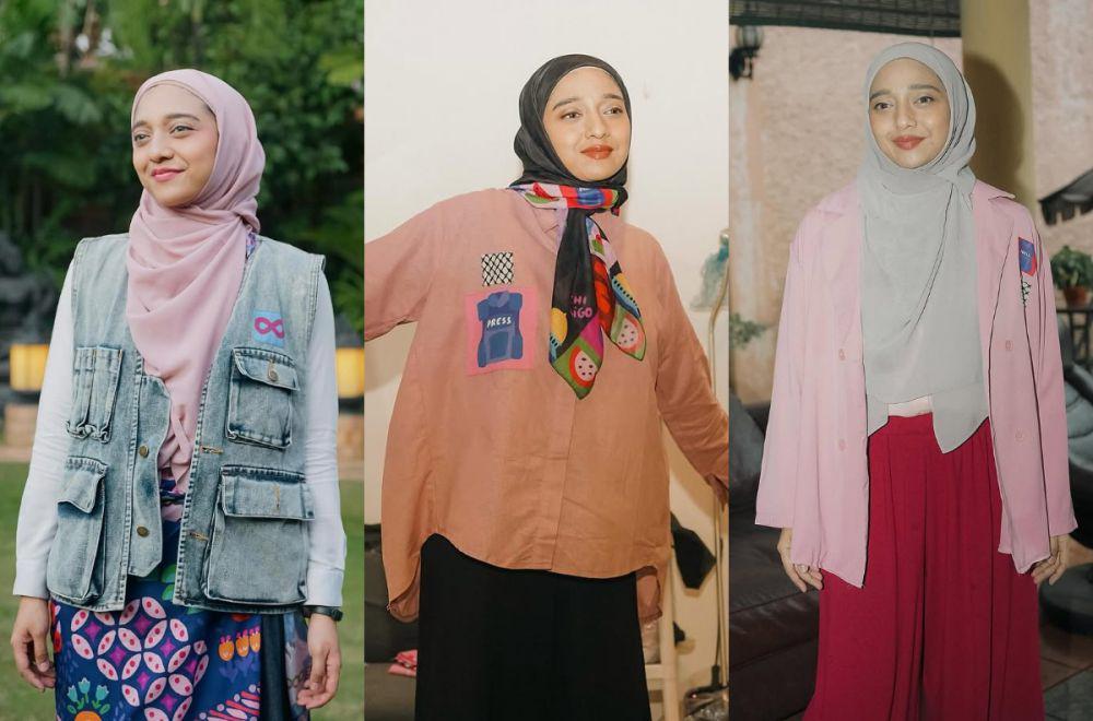 10 Inspirasi Outfit untuk Bukber ala Chiki Fawzi, Cheerful!