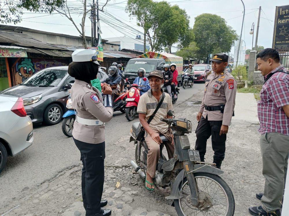 Mahasiswa Dominasi Pelanggar Lalu Lintas Operasi Keselamatan Progo