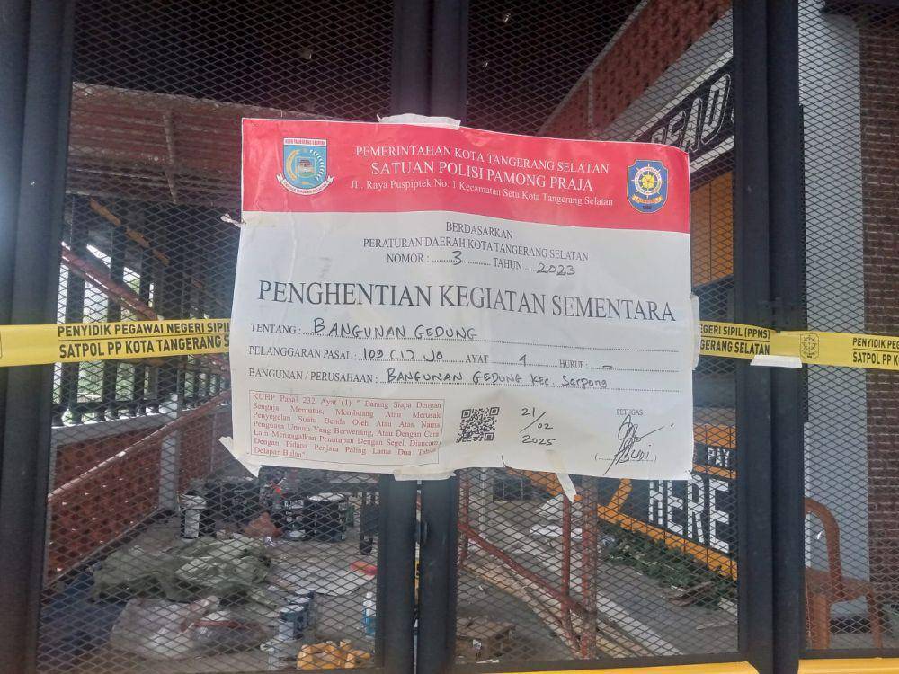 Dok. Satpol PP Tangsel