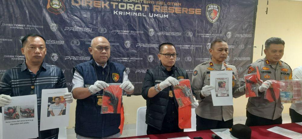 4 Perampok Tauke Minyak Muba Ditangkap Jatanras Polda Sumsel
