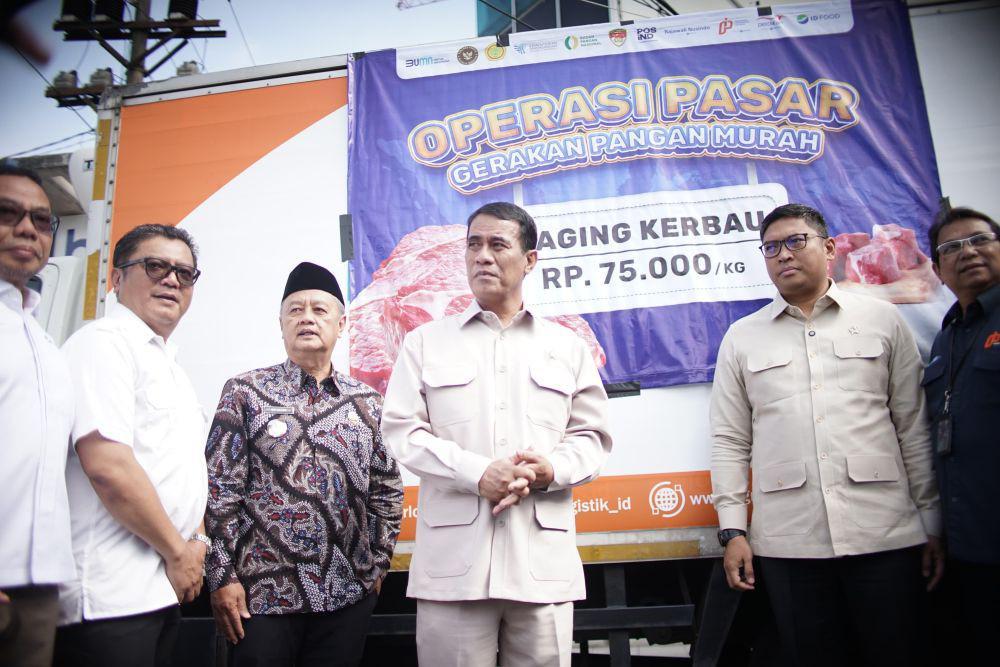Kementan Gelar Operasi Pasar di Magelang, Libatkan Kantor Pos
