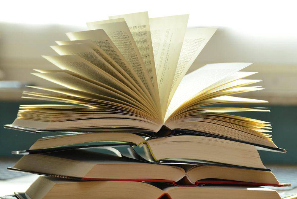 ilustrasi tumpukan buku (pexels.com/Pixabay)