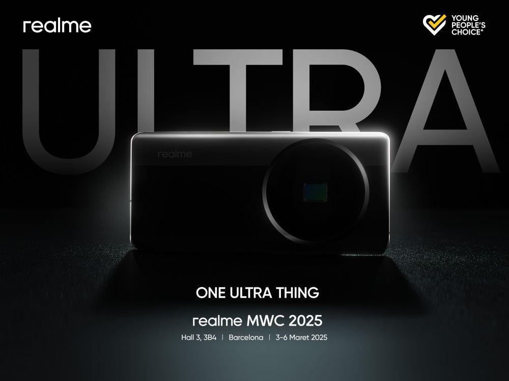 Prototipe realme akan Dipamerkan di MWC 2025