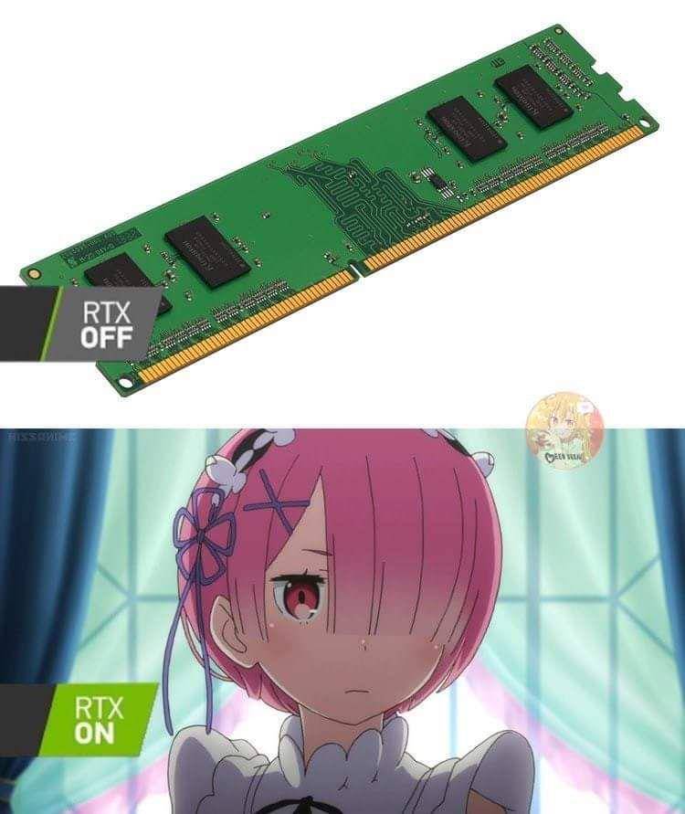 potret meme Ram Re:ZERO (reddit.com/user/WeebSekai)