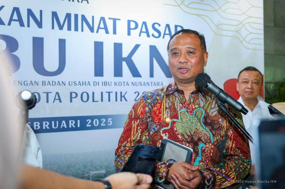 Deputi Bidang Pendanaan dan Investasi Otorita IKN, Agung Wicaksono. (Dok. Humas OIKN)