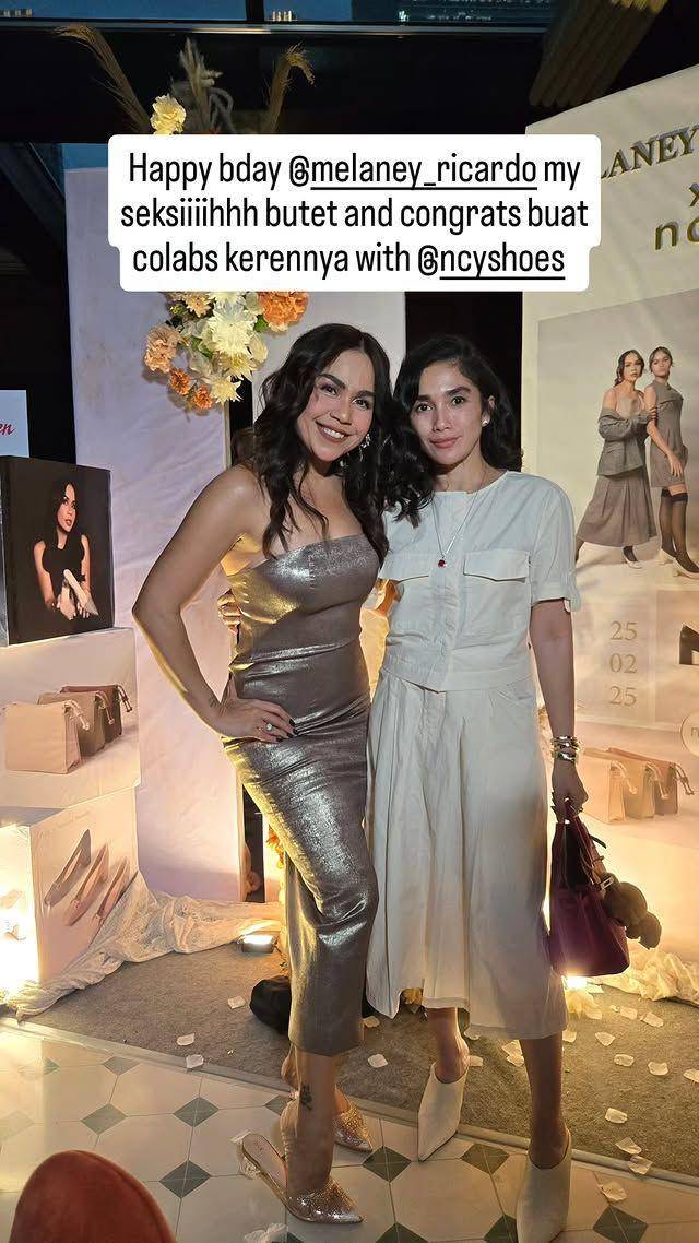 artis di ulang tahun Melaney Ricardo (Instagram.com/melaney_ricardo)