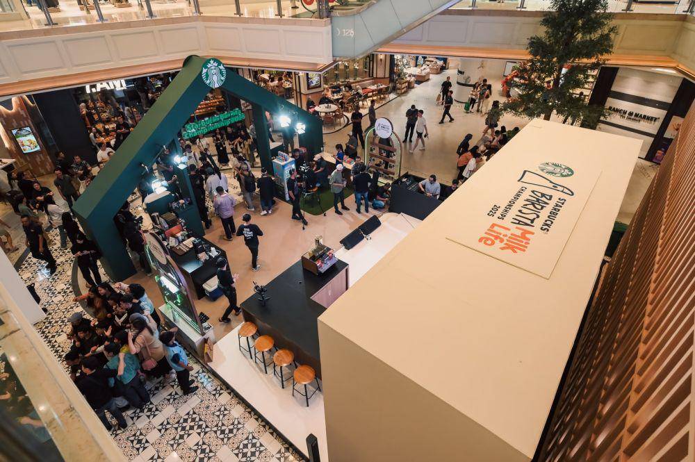 Starbucks Barista Championship 2025 yang berlangsung di Lower Ground Atrium East Mall, Grand Indonesia (dok. MilkLife)