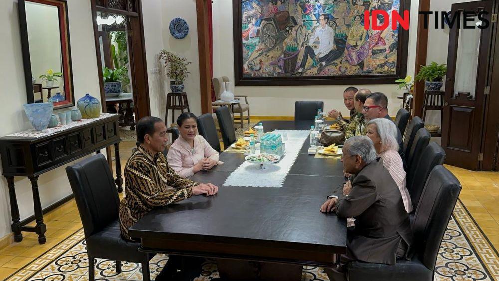 Bertemu Mahathir, Jokowi Cerita Iriana Tanya Resep Panjang Umur