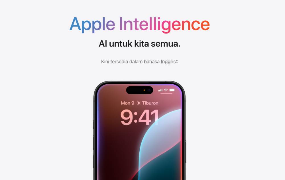 ilustrasi Apple Intelligence (apple.com)