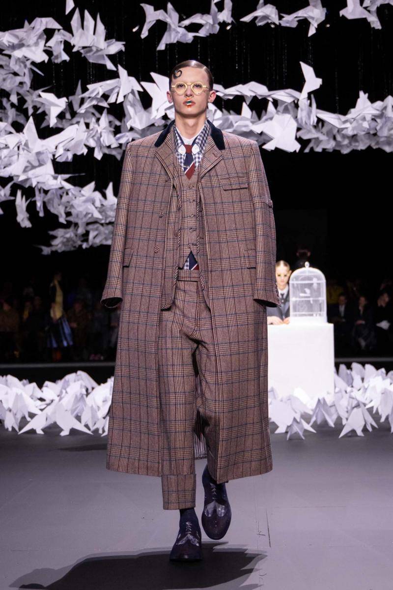 Thom Browne F/W 2025-26 di New York Fashion Week (dok. Thom Browne)