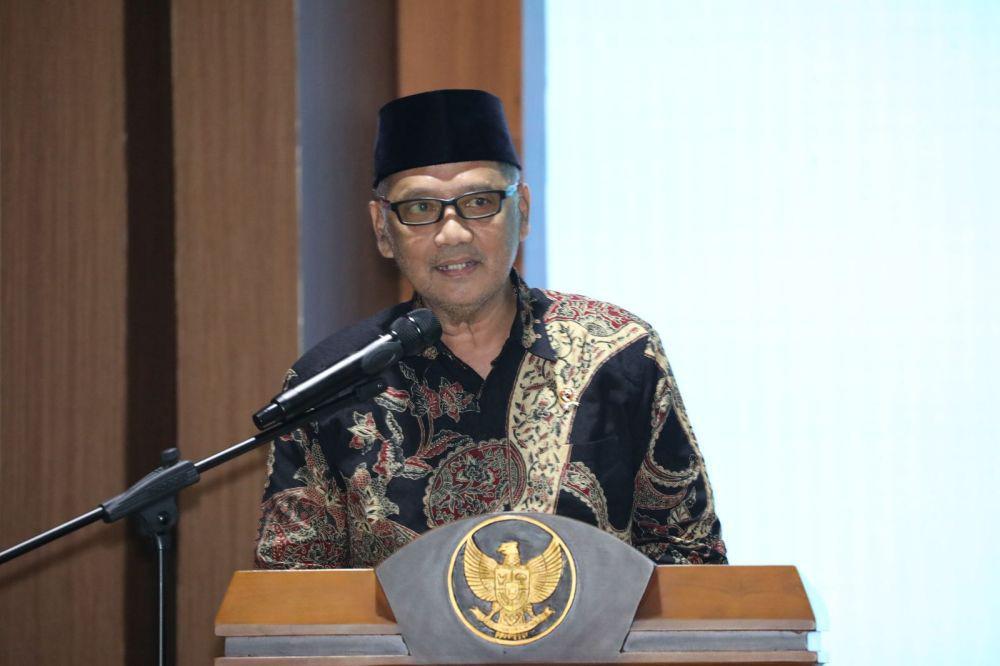 Kepala BP Haji Mochamad Irfan Yusuf menjelaskan, lembaga tersebut dibentuk berdasarkan Peraturan Presiden (Perpres) Nomor 154 Tahun 2024. (IDN Times/Dok Puspen Kemendagri)