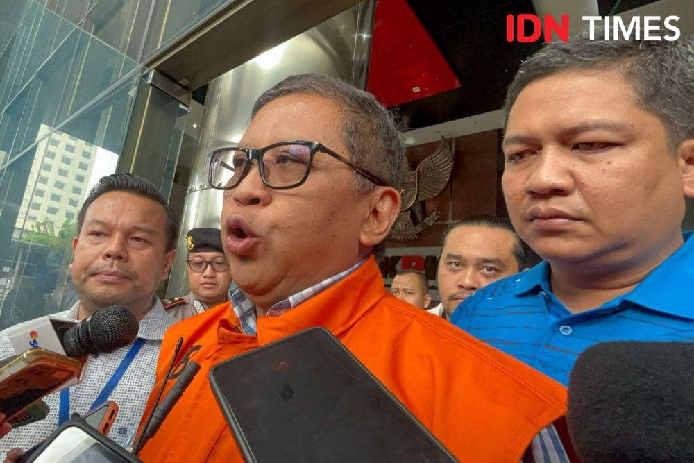 Sekjen PDIP Hasto Kristiyanto (IDN Times/Aryodamar)
