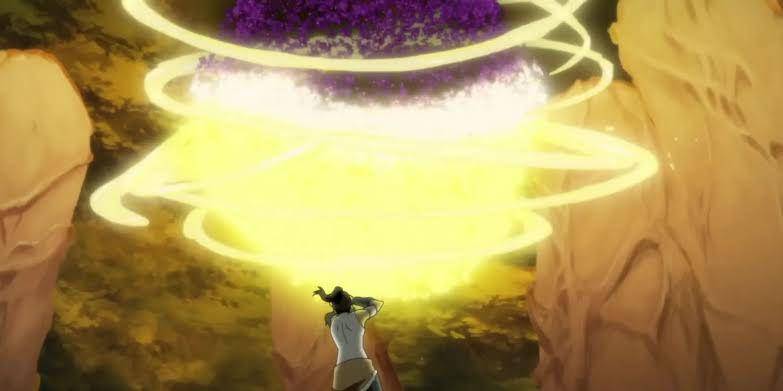 momen Korra mengeluarkan jurus Spiritbending (dok. Nickelodeon/Avatar: The Legend of Korra)