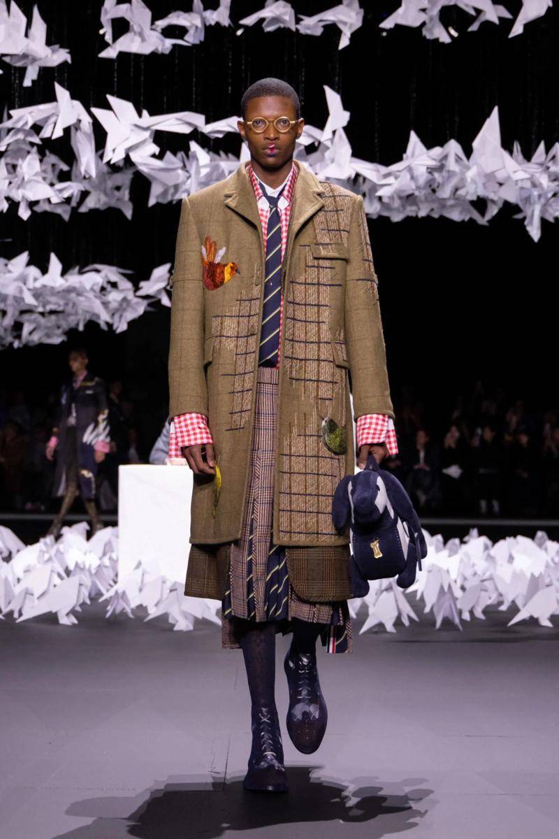 Thom Browne F/W 2025-26 di New York Fashion Week (dok. Thom Browne)