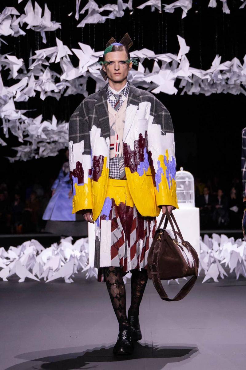 Thom Browne F/W 2025-26 di New York Fashion Week (dok. Thom Browne)