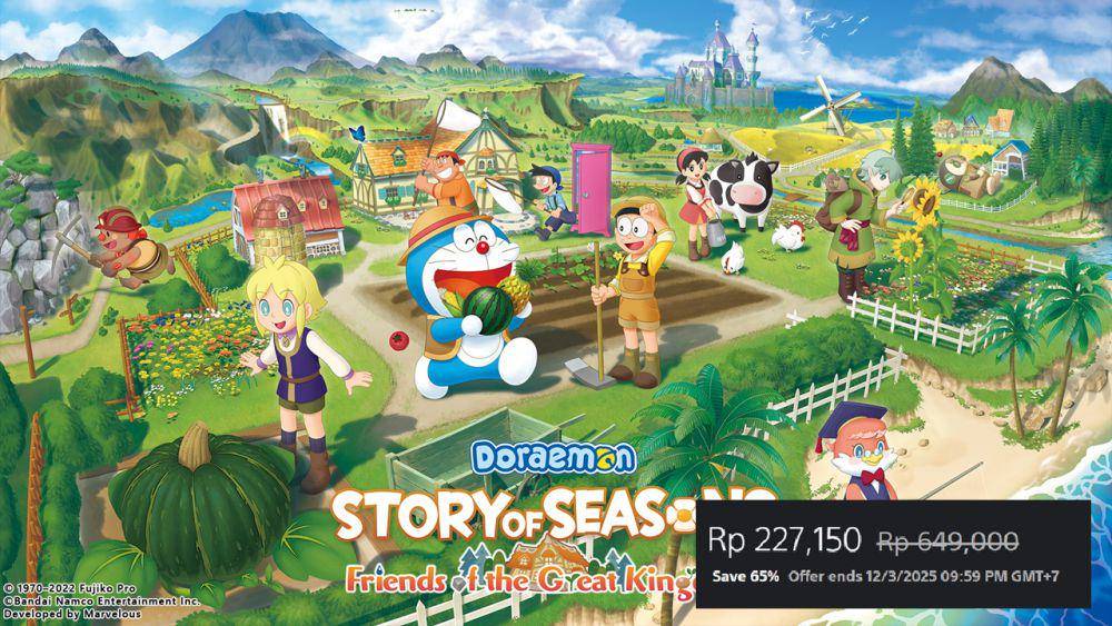 Doraemon Story of Seasons: Friends of the Great Kingdom (dok. Marvelous/Doraemon Story of Seasons: Friends of the Great Kingdom)