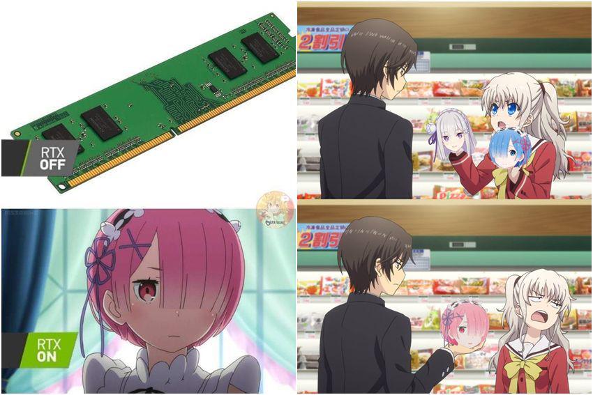 8 Meme Lucu Ram Re:ZERO, Kalah Populer dari Rem?