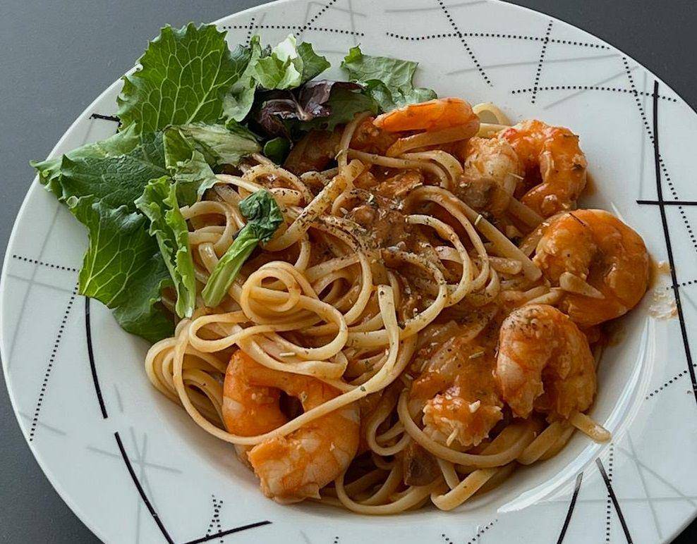 ilustrasi seafood pasta (pexels.com/Dara Hashenko)