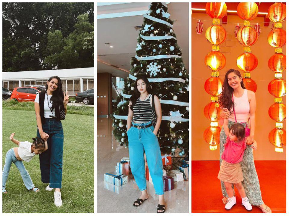 8 Inspirasi OOTD ala Eriska Nakesya, Istri Young Lex yang Stylish
