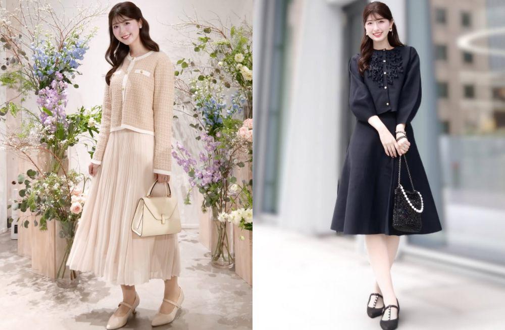 9 Ide Office Look Korean Style ala Kadowaki Reina, Fashionable!