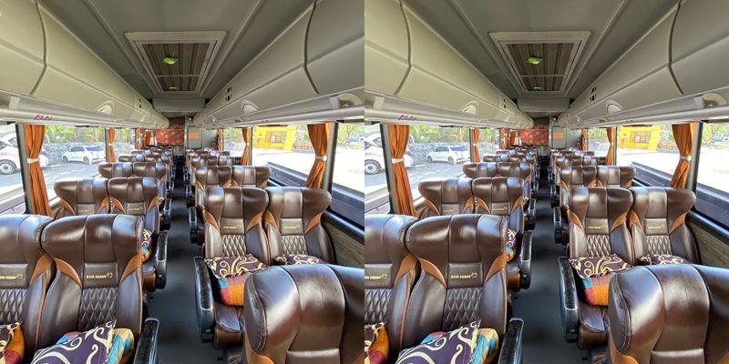 kabin bus eksekutif PO Kym Trans