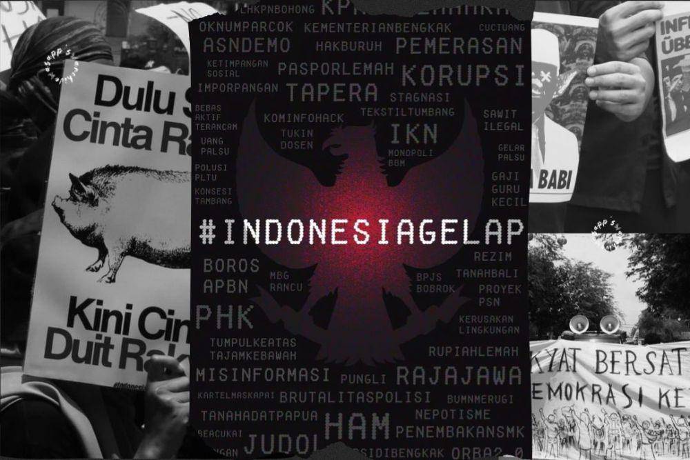#IndonesiaGelap