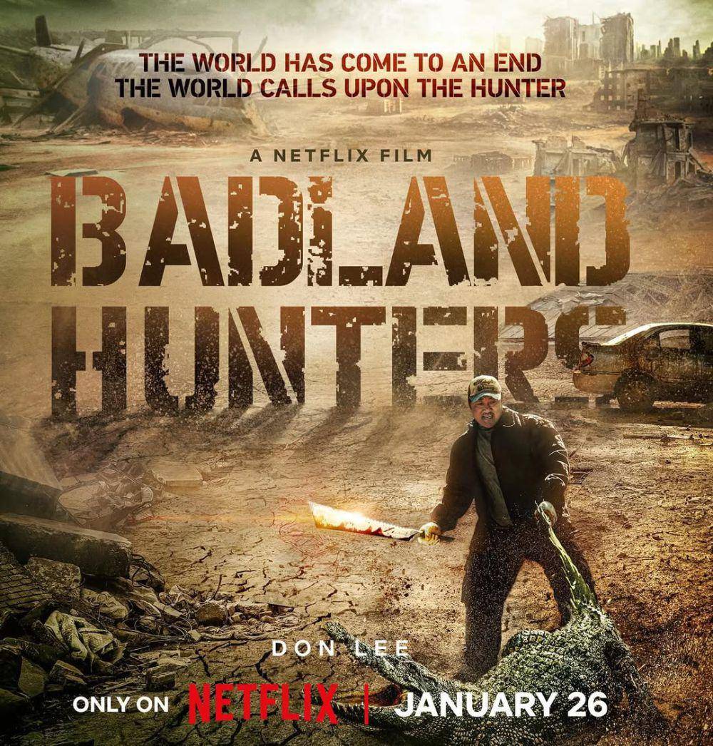 poster film Badland Hunters (instagram.com/donlee)